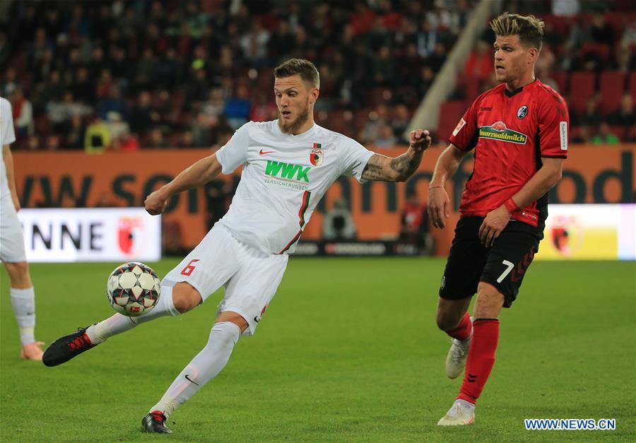 (SP)GERMANY-AUGSBURG-SOCCER-BUNDESLIGA-AUGSBURG VS FREIBURG