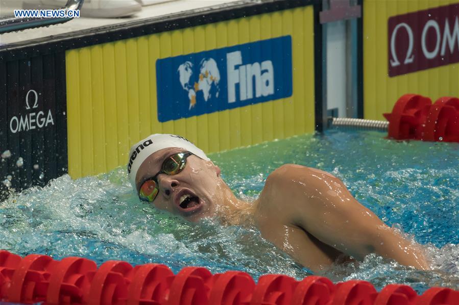 (SP)HUNGARY-BUDAPEST-SWIMMING-WORLD CUP