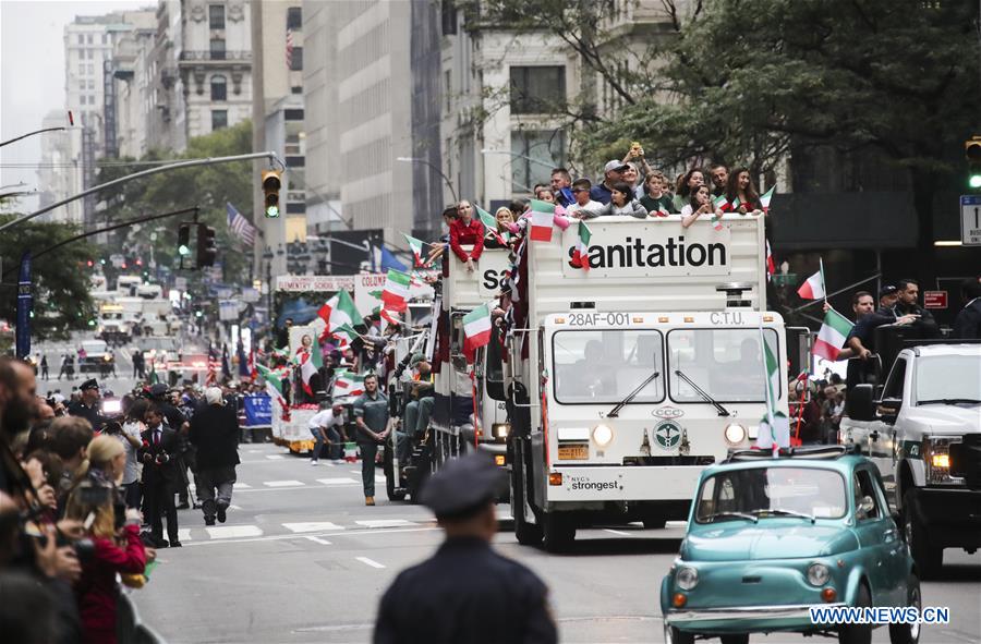 U.S.-NEW YORK-COLUMBUS DAY PARADE