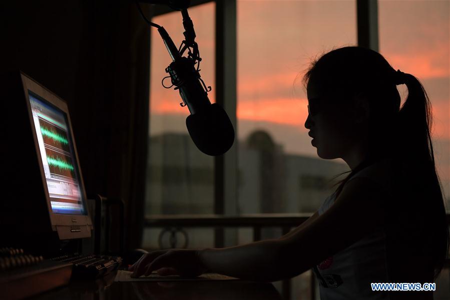 CHINA-VISUALLY IMPAIRED GIRL-BROADCASTING DREAM (CN)