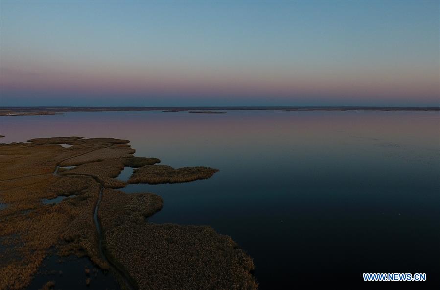 CHINA-INNER MONGOLIA-JUYAN LAKE-SCENERY(CN)