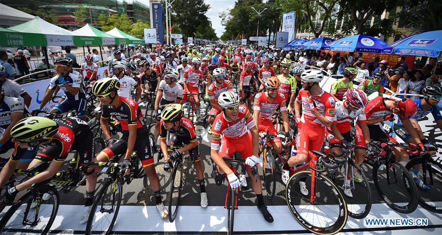 (SP)CHINA-HAINAN-DANZHOU-2018 INTERNATIONAL ROAD CYCLING RACE (CN) 