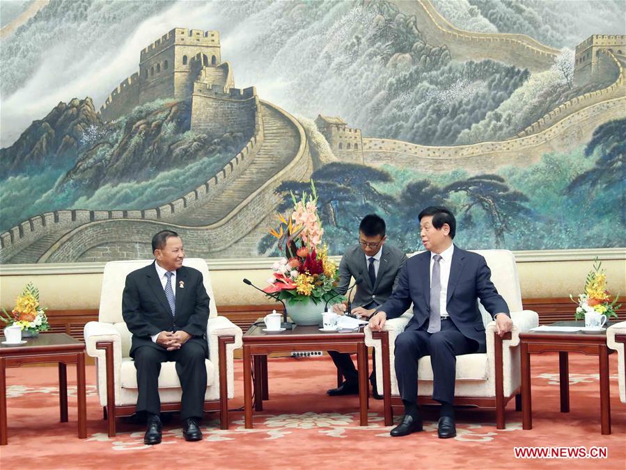 CHINA-BEIJING-LI ZHANSHU-CAMBODIA-MEETING (CN)