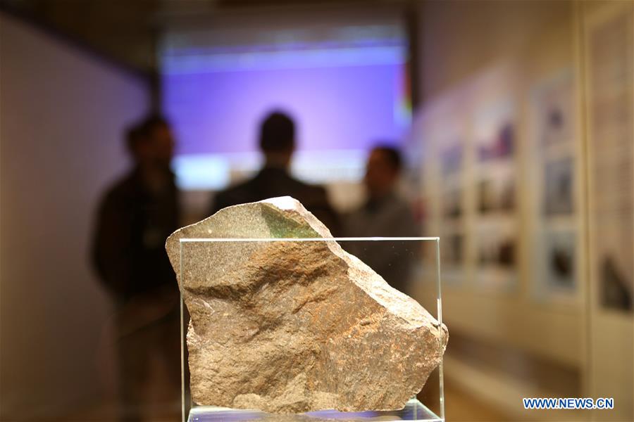 GREECE-ATHENS-METEORITE-EXHIBITION