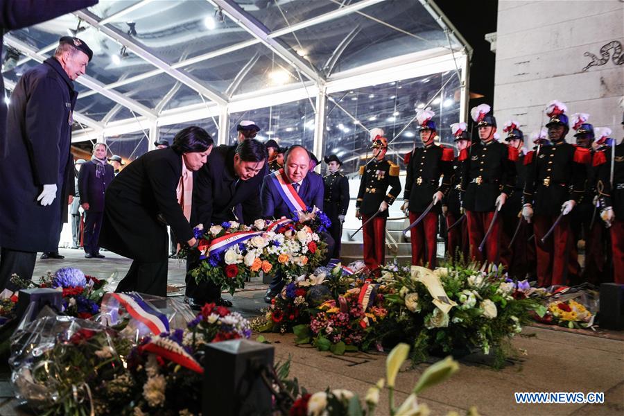 FRANCE-PARIS-WWI-ASIANS-TRIBUTE