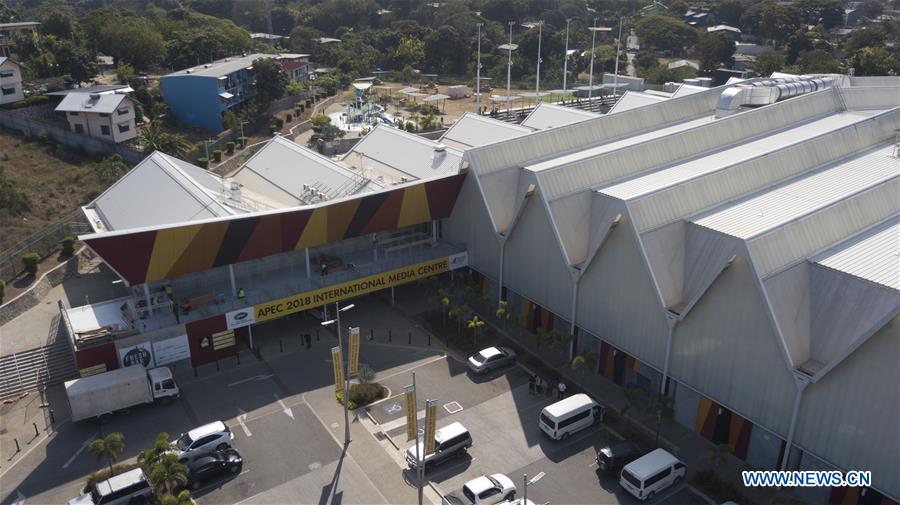 PAPUA NEW GUINEA-PORT MORESBY-APEC-MEDIA CENTRE