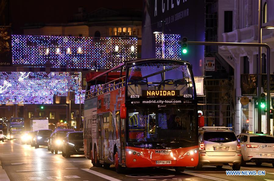 SPAIN-MADRID-CHRISTMAS ATMOSPHERE