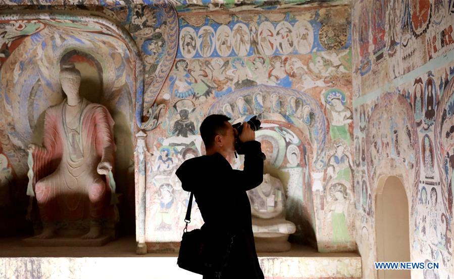 #CHINA-SHIJIAZHUANG-DUNHUANG-DIGITAL EXHIBITION (CN)