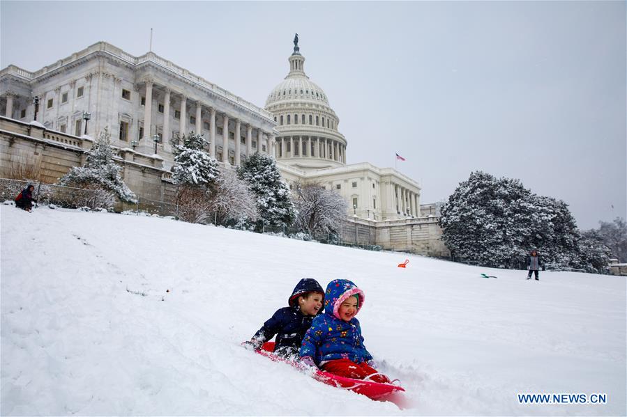 U.S.-WASHINGTON.D.C.-SNOW