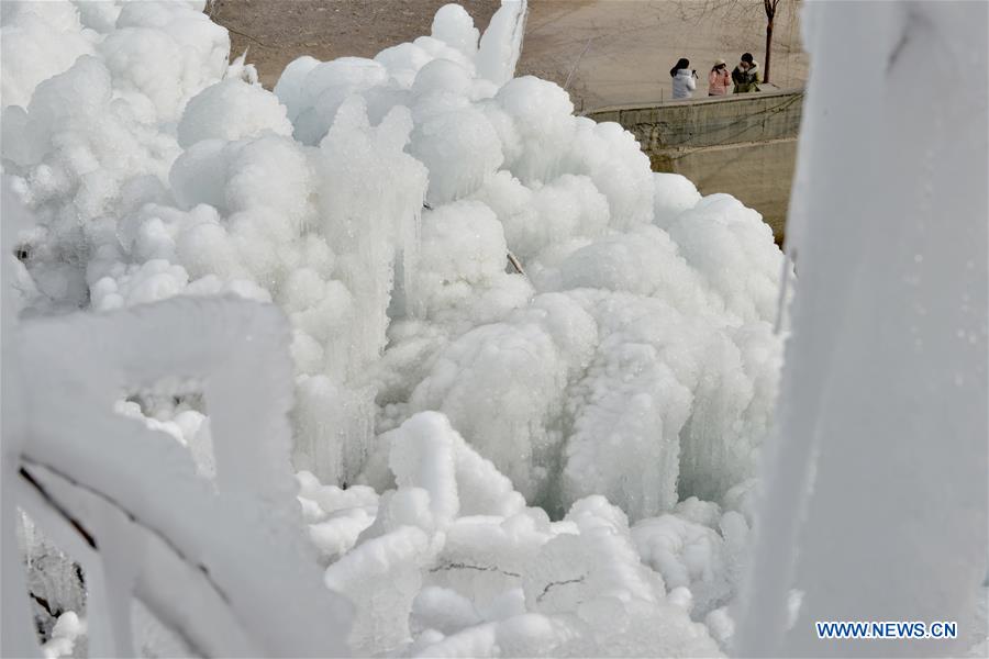 CHINA-HEBEI-SHAHE-ICEFALL (CN)