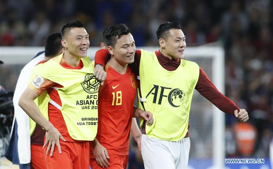 (SP)UAE-AL AIN-SOCCER-AFC ASIAN CUP 2019-CHN VS THA