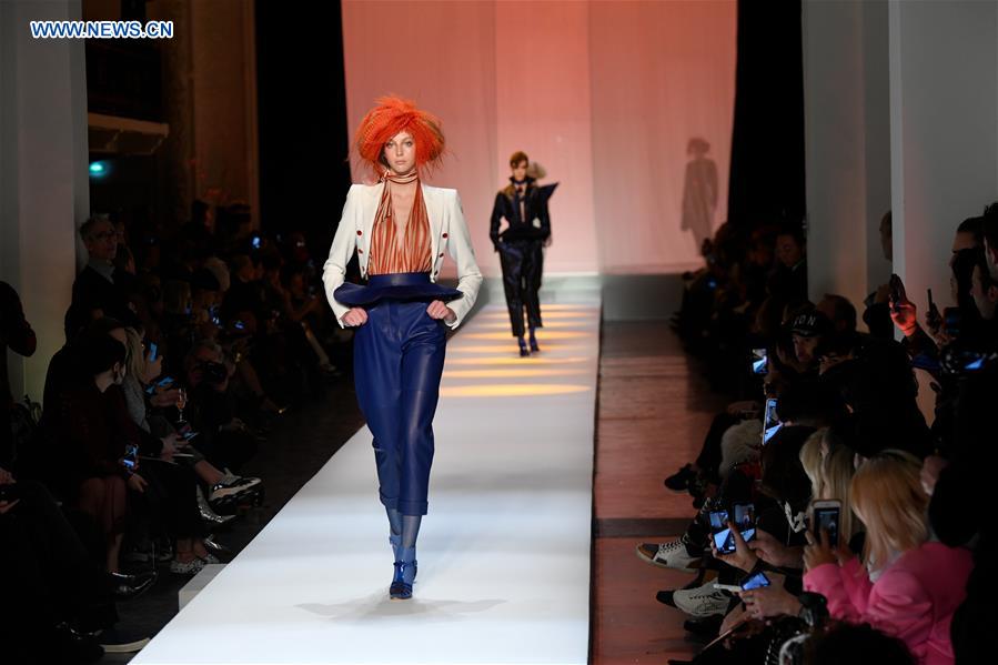 FRANCE-PARIS-FASHION WEEK-HAUTE COUTURE-JEAN PAUL GAULTIER