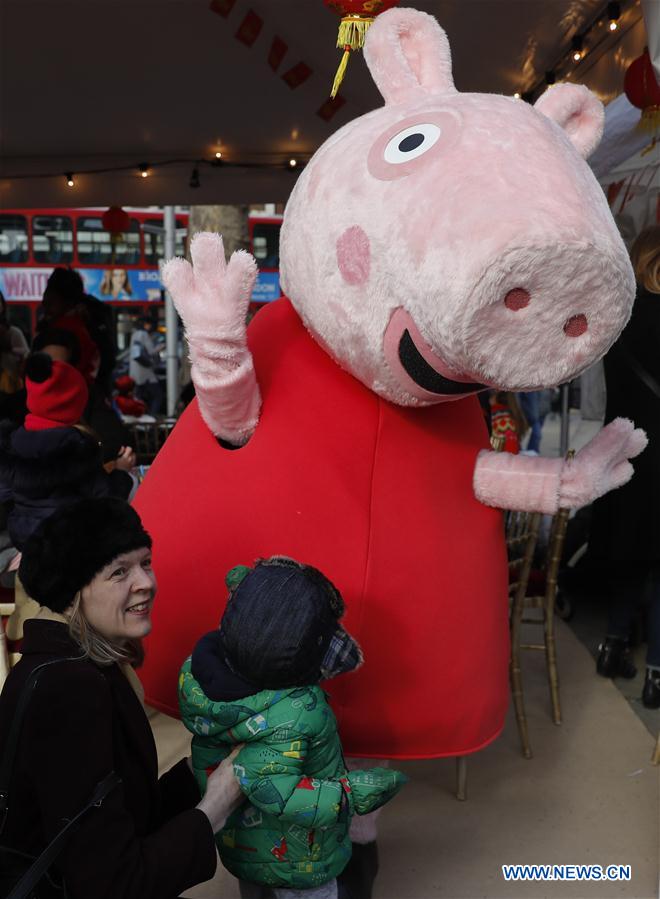 BRITAIN-LONDON-CHINESE LUNAR NEW YEAR-CELEBRATION