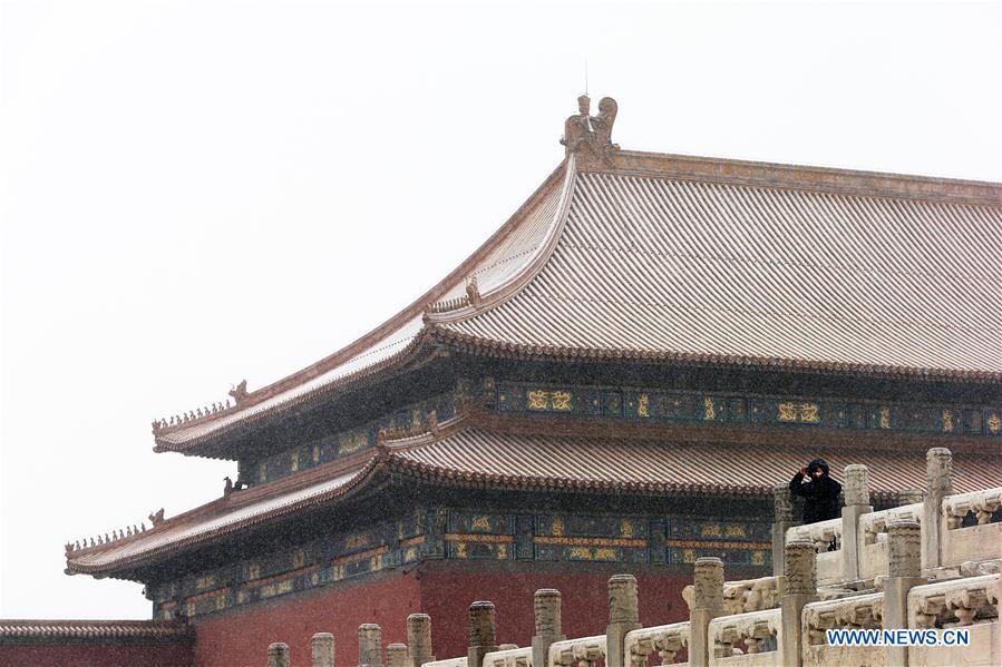 (InPalaceMuseum)CHINA-BEIJING-PALACE MUSEUM-SNOW (CN)