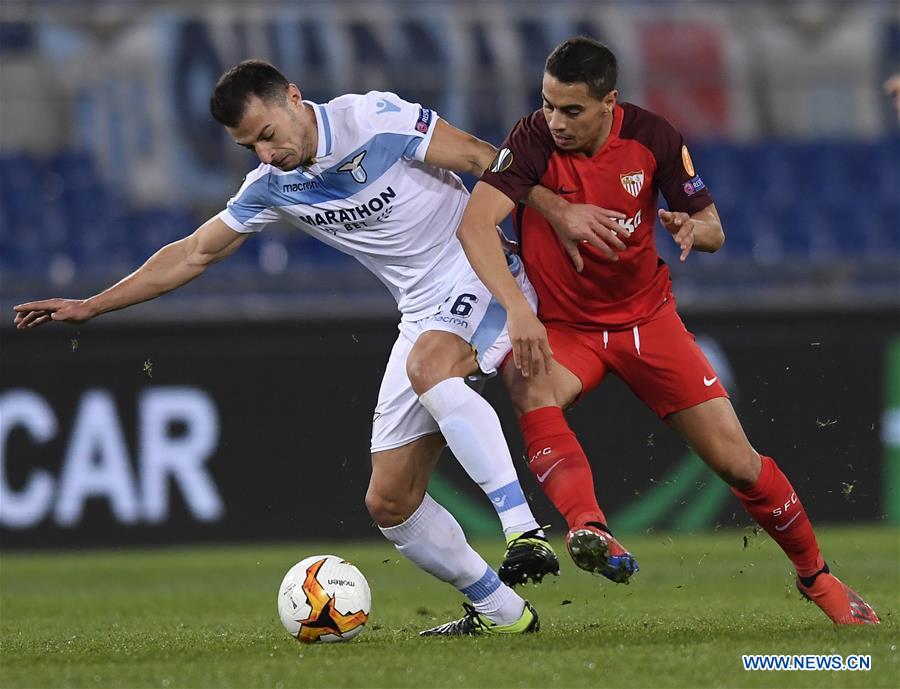 (SP)ITALY-ROME-SOCCER-UEFA EUROPA LEAGUE-LAZIO VS SEVILLA