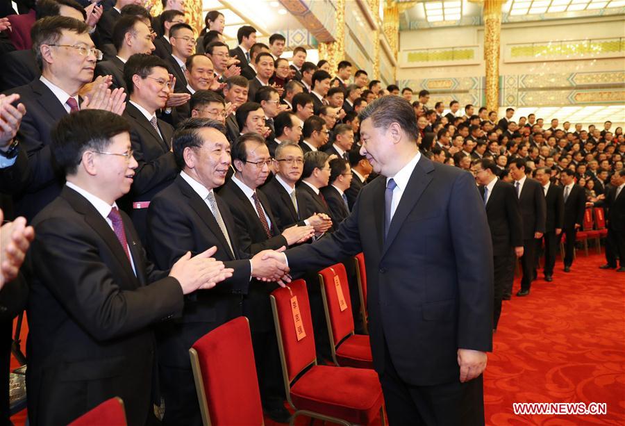 CHINA-BEIJING-XI JINPING-CHANG'E-4 MISSION-REPRESENTATIVES-MEETING (CN)