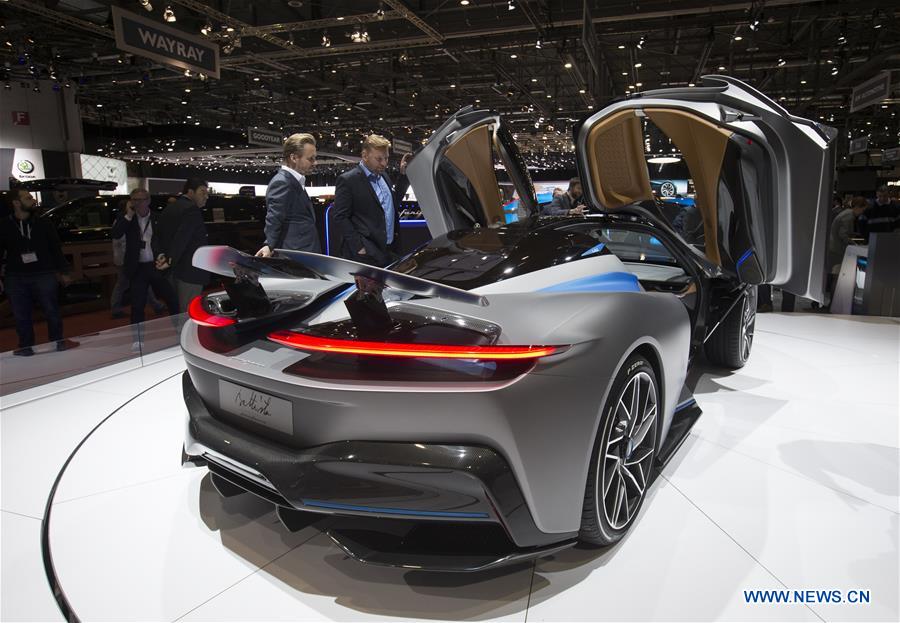 SWITZERLAND-GENEVA-INTERNATIONAL MOTOR SHOW-ELECTRIC CARS