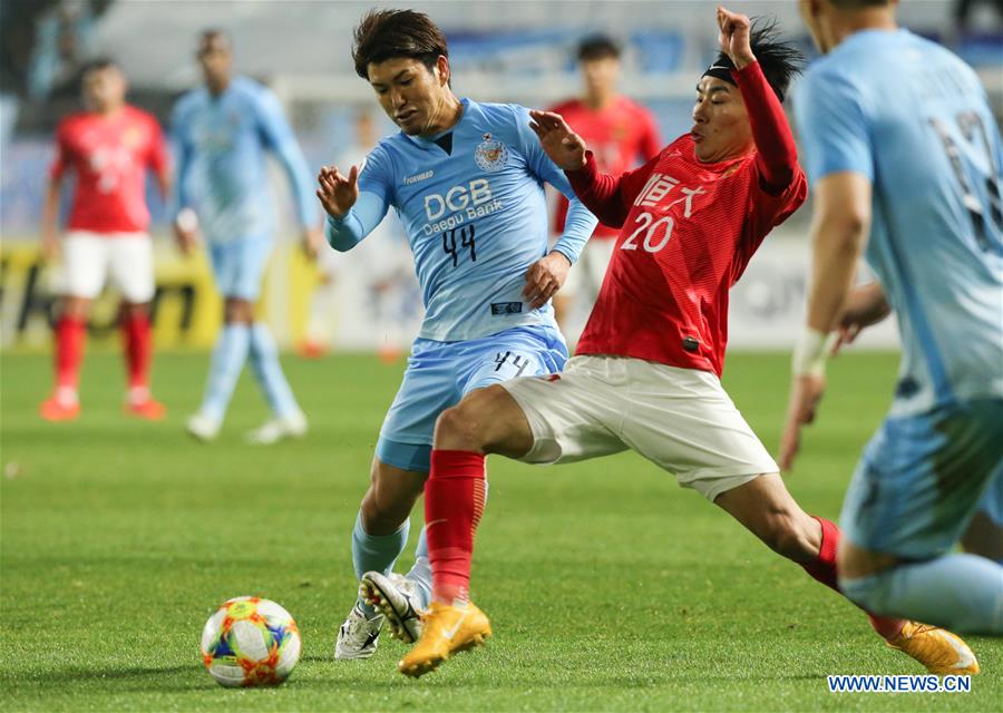 (SP)SOUTH KOREA-DAEGU-AFC CHAMPIONS LEAGUE-GROUP F