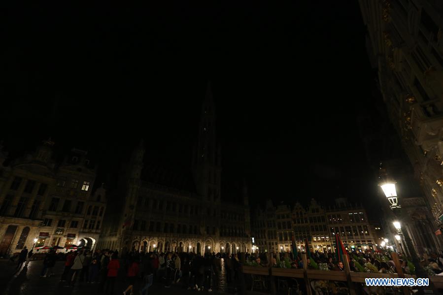 BELGIUM-BRUSSELS-EARTH HOUR