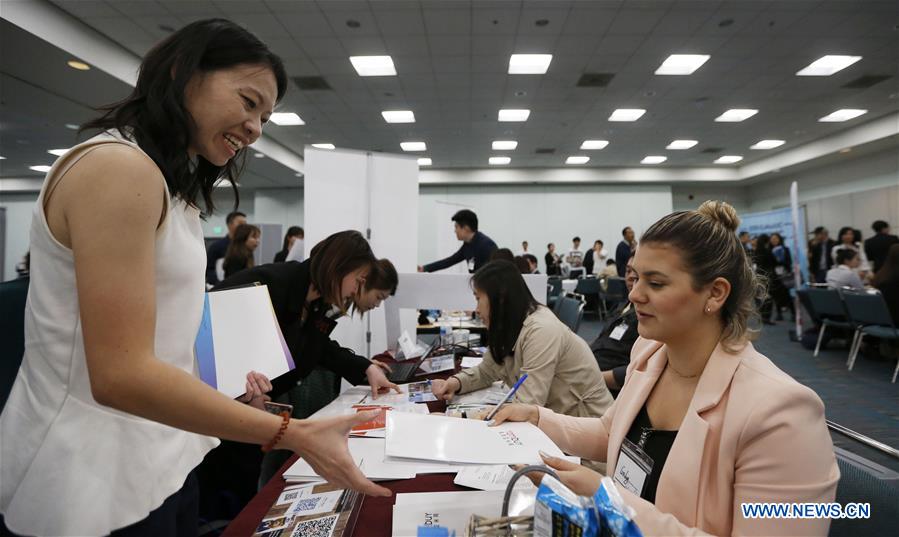 U.S.-CALIFORNIA-LOS ANGELES-CHINESE UNIVERSITY-CAREER-EXPO