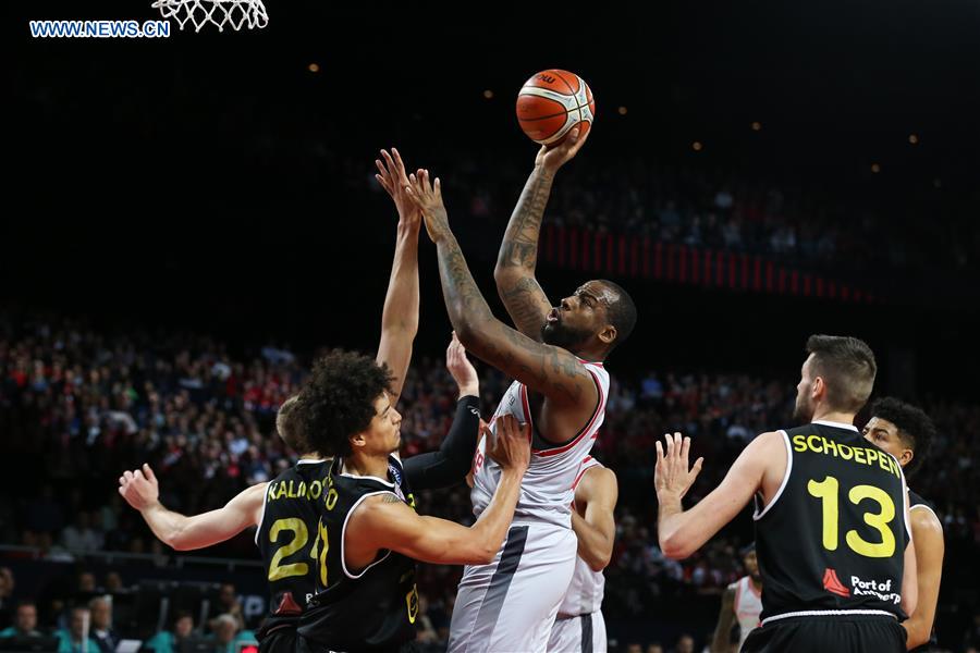 (SP)BELGIUM-ANTWERP-BASKETBALL-FIBA-CHAMPIONS LEAGUE