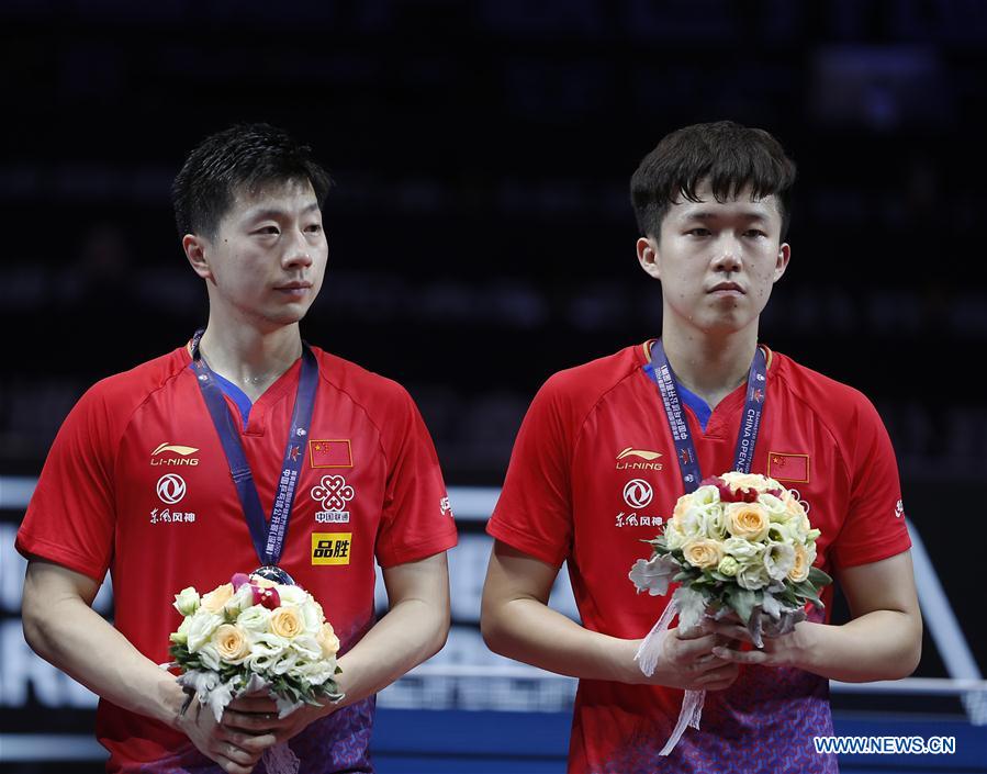 (SP)CHINA-SHENZHEN-TABLE TENNIS-CHINA OPEN-MEN'S DOUBLES (CN)