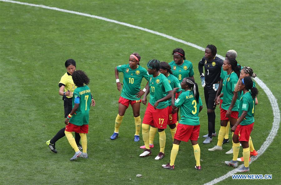 (SP)FRANCE-VALENCIENNES-2019 FIFA WOMEN'S WORLD CUP-ROUND OF 16-ENG VS CMR