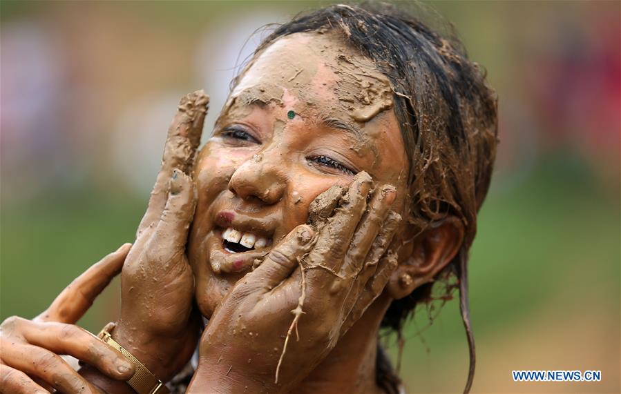 NEPAL-DHADING-NATIONAL PADDY DAY FESTIVAL