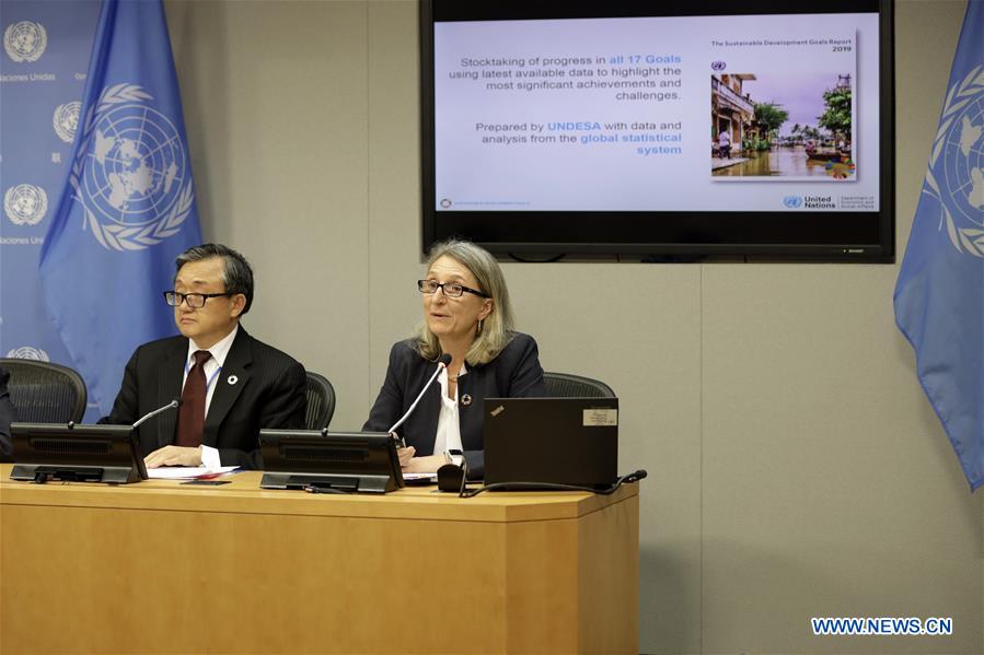 UN-SUSTAINABLE DEVELOPMENT GOALS REPORT 2019-PRESS BRIEFING