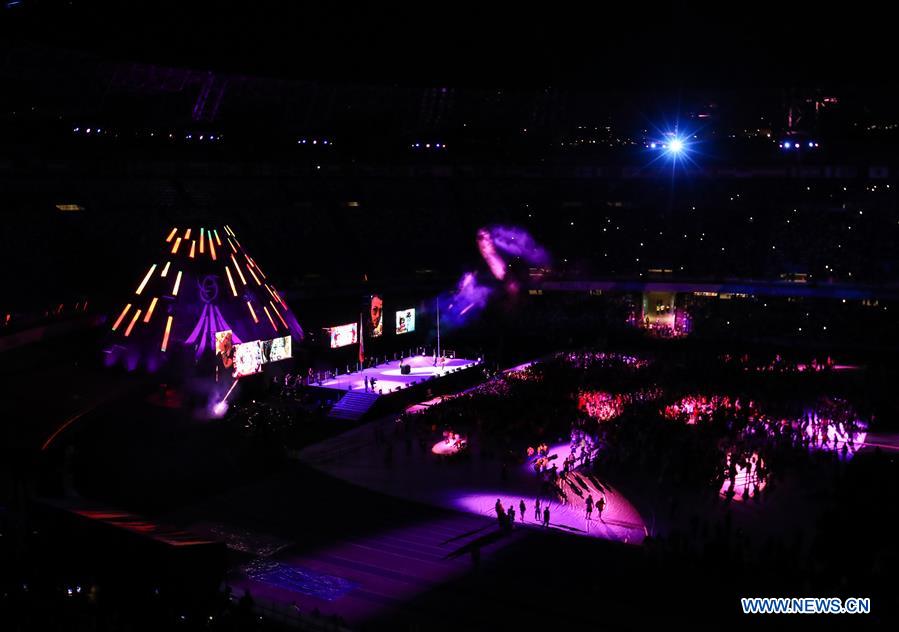 (SP)ITALY-NAPLES-SUMMER UNIVERSIADE-CLOSING CEREMONY