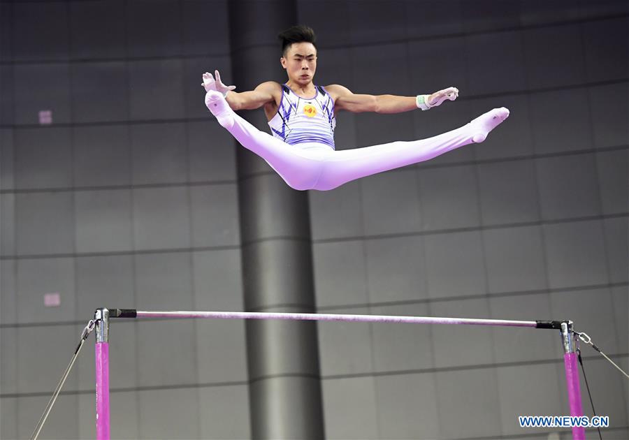 (SP)CHINA-SHAANXI-XI'AN-GYMNASTICS-CHINESE NATIONAL CHAMPIONSHIPS (CN)