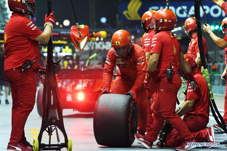 (SP)SINGAPORE-F1-GRAND PRIX-PRACTICE SESSION