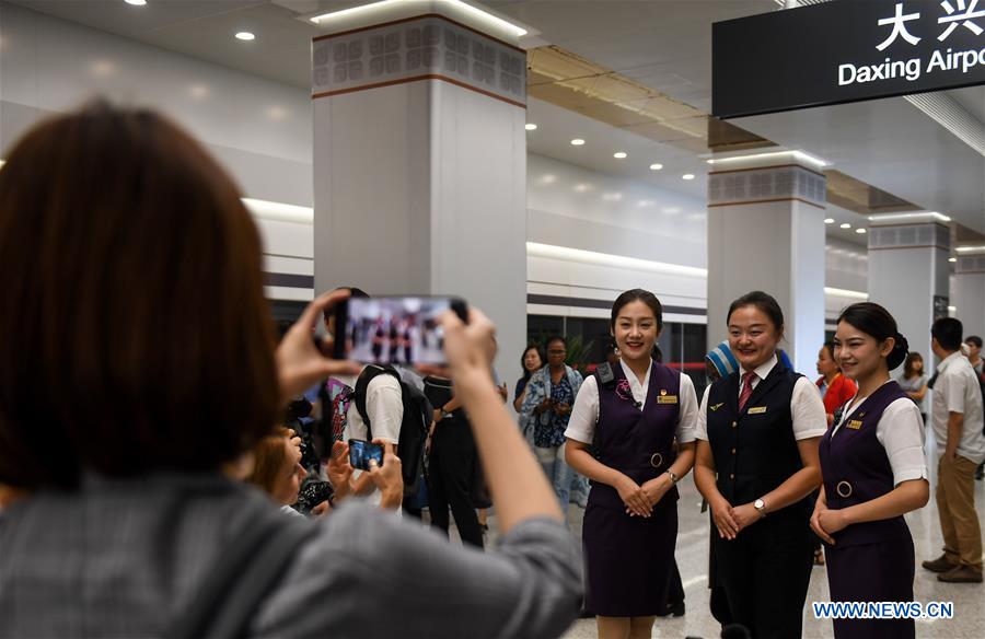 CHINA-BEIJING-NEW AIRPORT-JOURNALISTS-VISIT (CN)