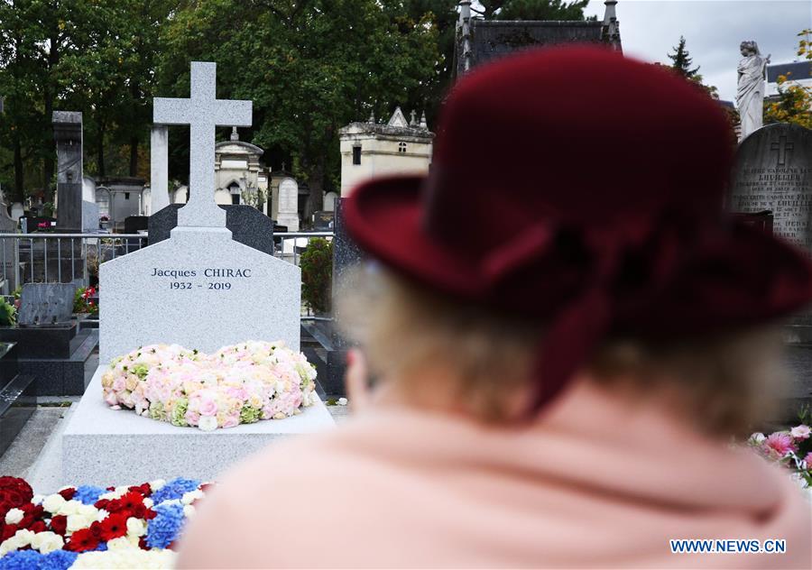 FRANCE-PARIS-JACQUES CHIRAC-TOMB