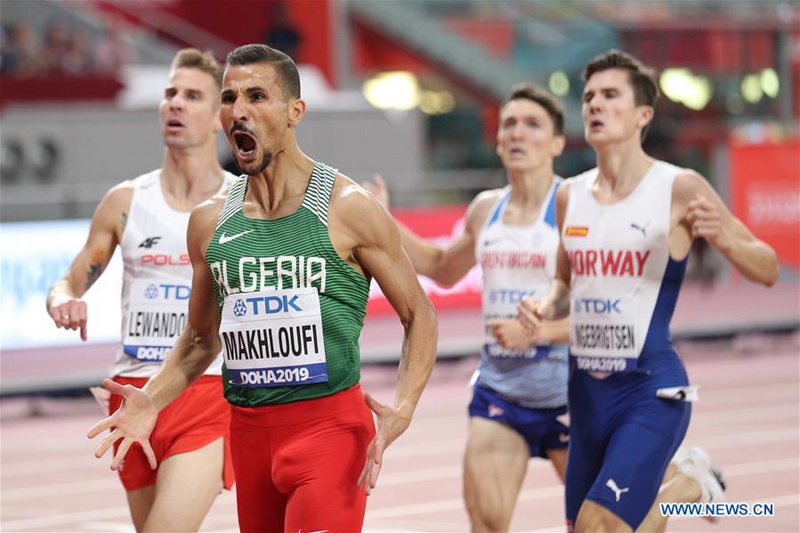 (SP)QATAR-DOHA-ATHLETICS-IAAF WORLD CHAMPIONSHIPS-MEN'S 1500M