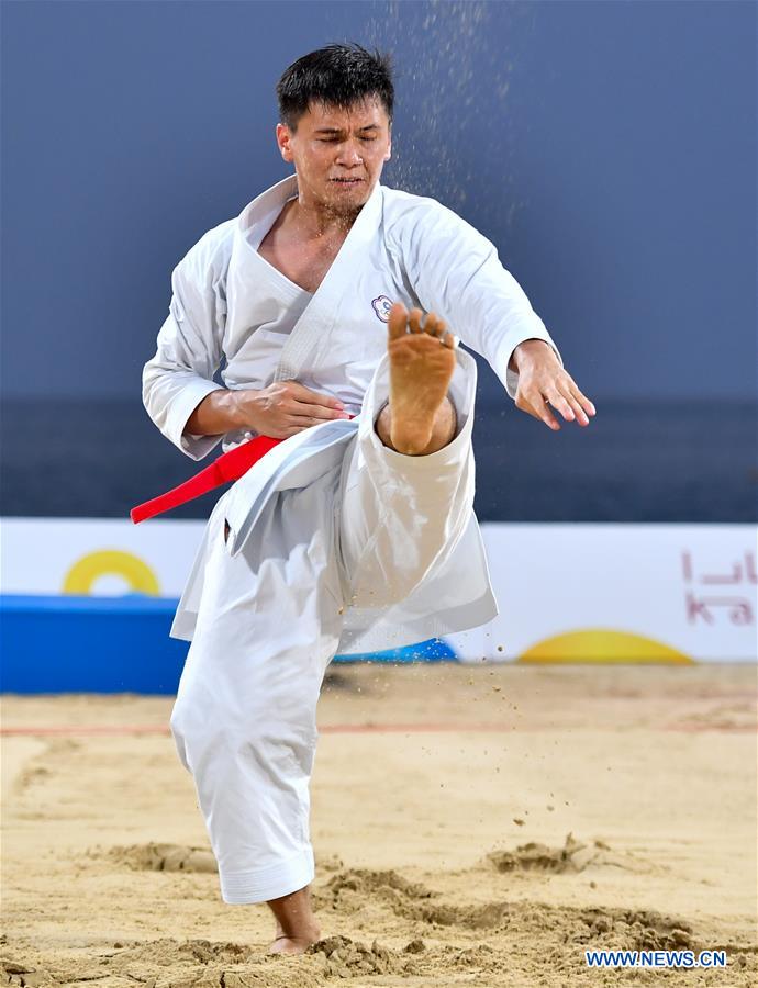 (SP)QATAR-DOHA-WORLD BEACH GAMES-MEN'S KARATE KATA