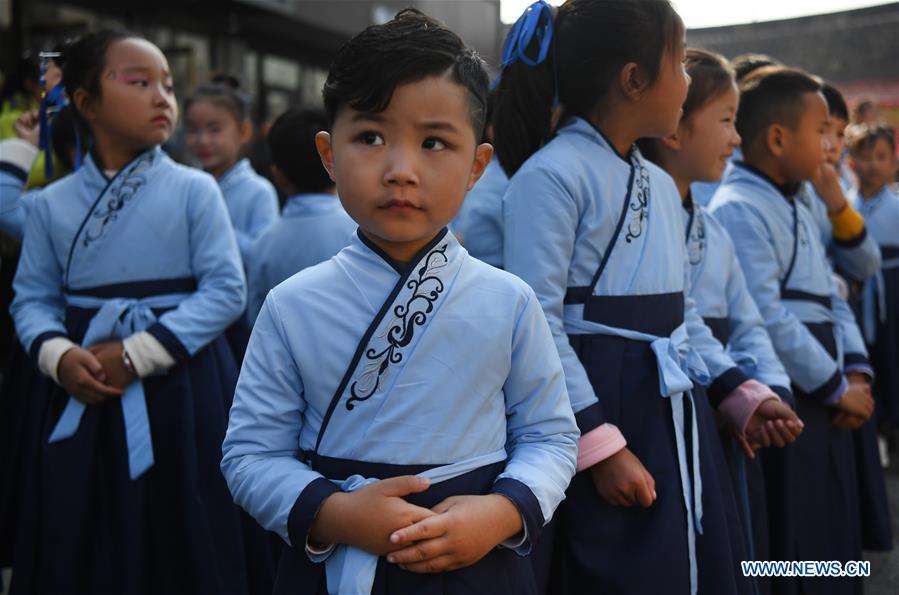 CHINA-JIANGSU-XUZHOU-TOURISM-HANFU CULTURE