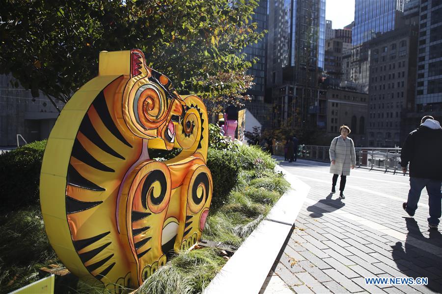 U.S.-NEW YORK-WINTER LANTERN FESTIVAL