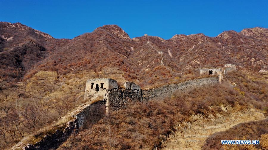 CHINA-HEBEI-GREAT WALL-WINTER SCENERY (CN)