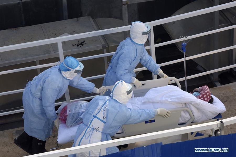 CHINA-HUBEI-WUHAN-HUOSHENSHAN HOSPITAL-PATIENTS (CN)