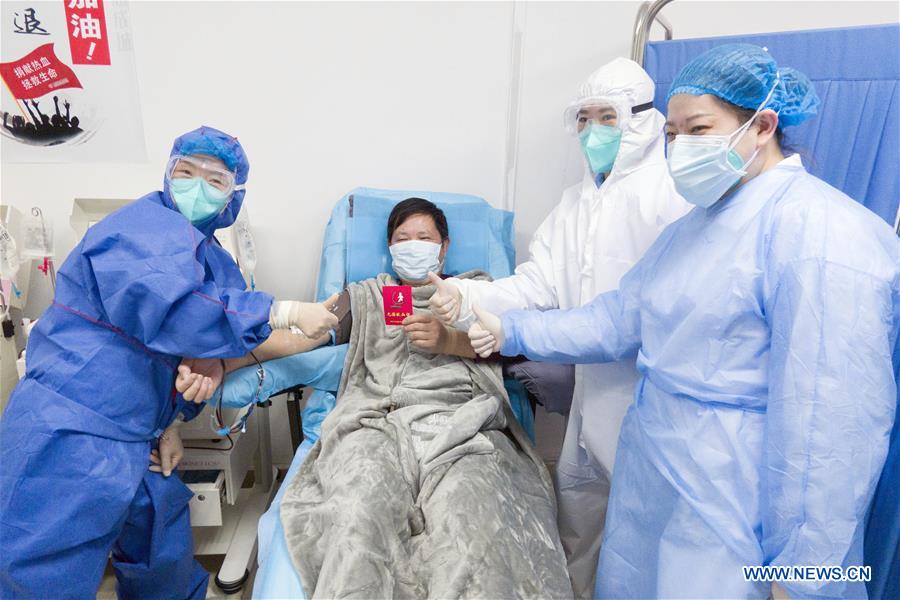 CHINA-HUBEI-WUHAN-NCP-PLASMA DONATION (CN)