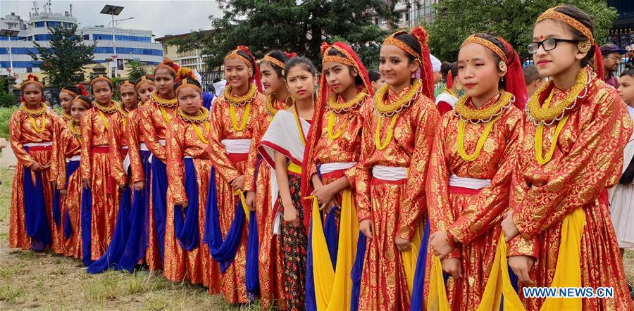 NEPAL-KATHMANDU-GAURA FESTIVAL