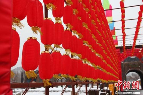 資料圖：年味兒濃郁。蒼雁 攝