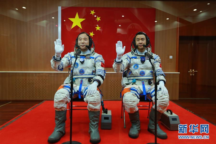 （改革先鋒風采·圖文互動）（1）航天員景海鵬：“我非?？释偕弦淮翁?rdquo; 