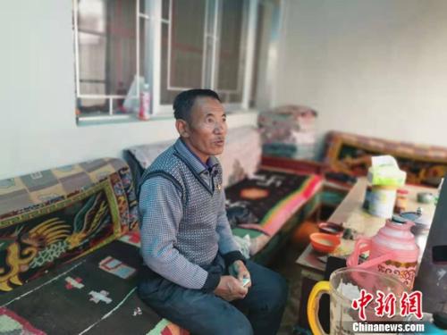 圖為黨確桑布。 謝藝觀 攝