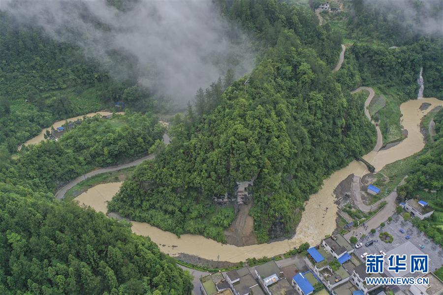 （社會）（2）重慶黔江遭遇新一輪強(qiáng)降雨天氣