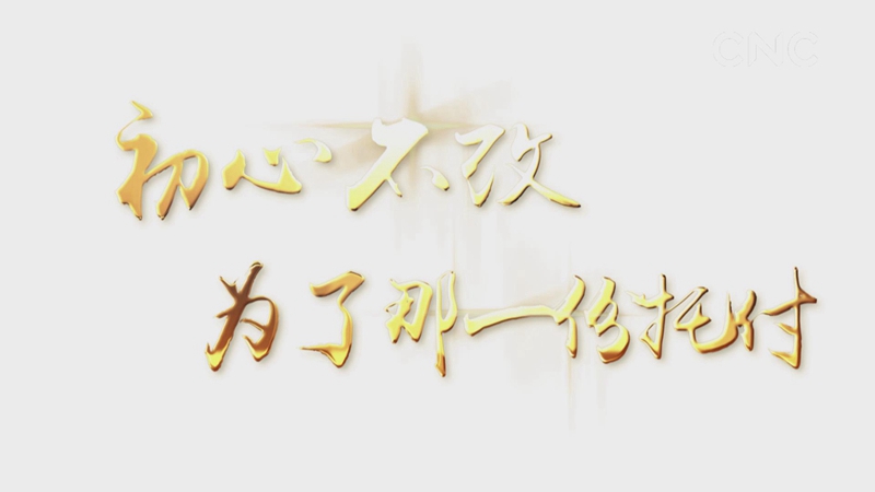 初心不改，為了那一份托付
