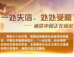 圖解：“一處失信、處處受限”——誠信中國正在崛起