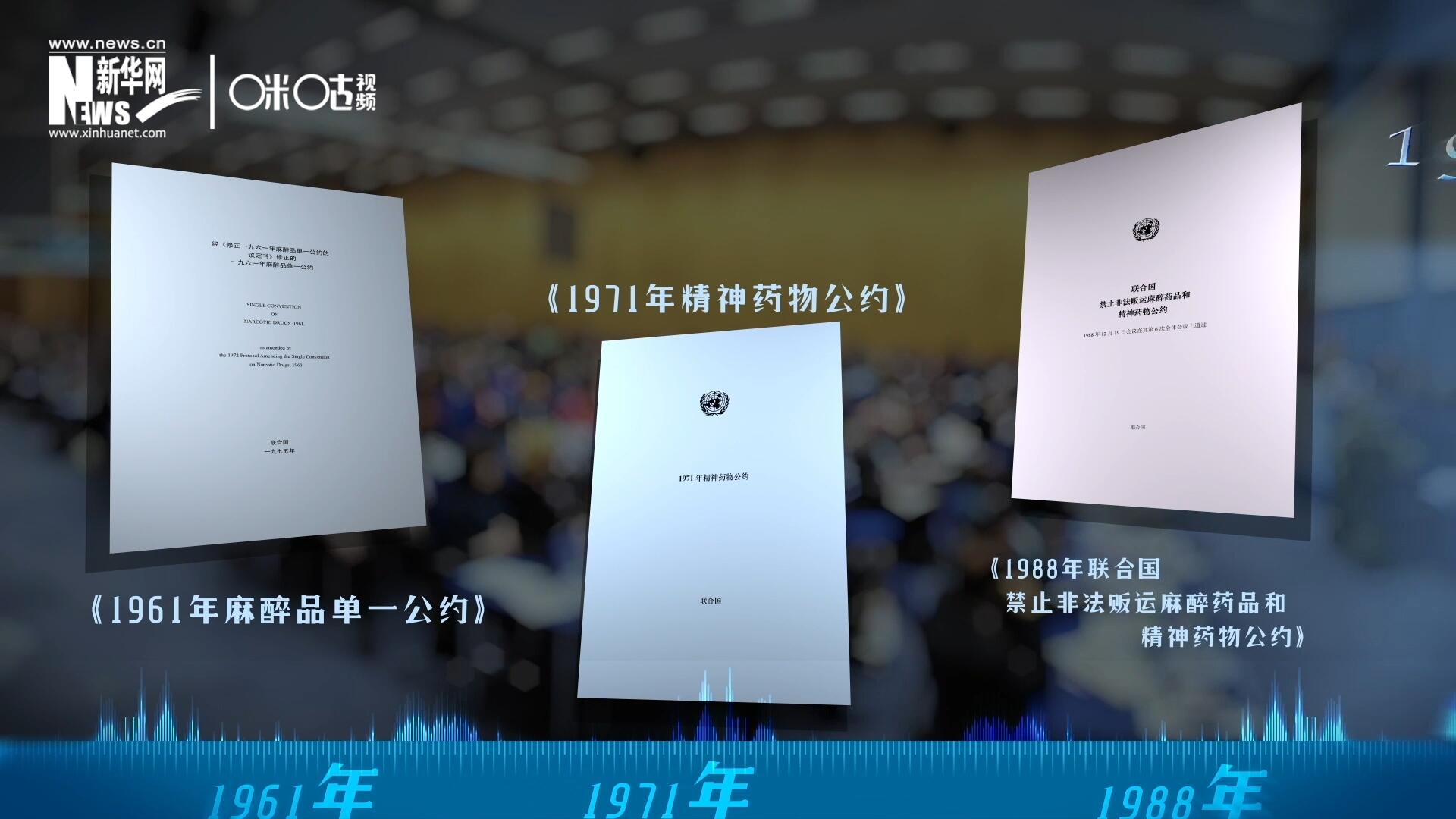 當(dāng)前國際社會(huì)所共同遵循的三大國際禁毒公約，分別在1961年、1971年和1988年 由聯(lián)合國牽頭締結(jié)。