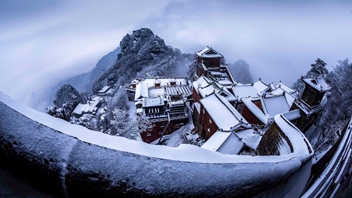 追夢足跡｜武當：云繞仙山，雪落紫金